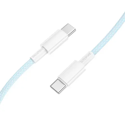Borofone BX117 Source data transfer and charging cable | USB-C to USB-C | 60W | 1m | blue