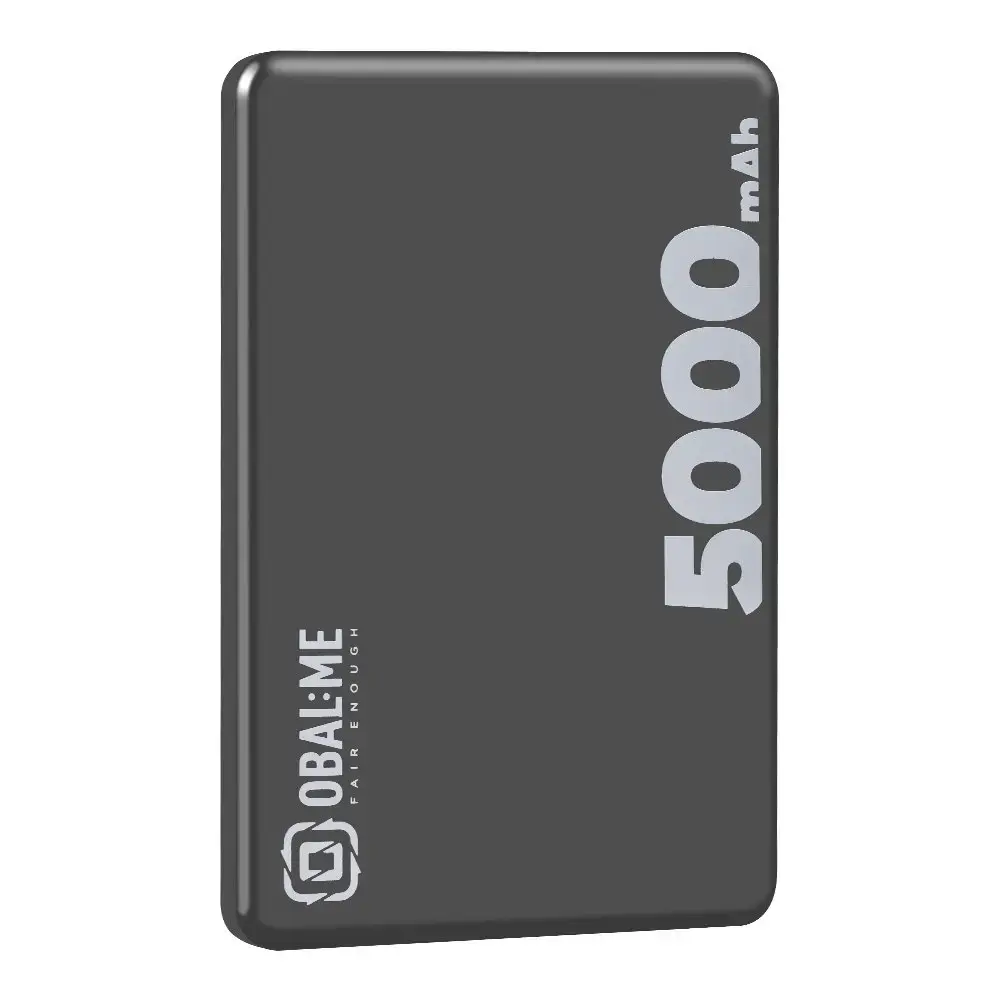 OBAL:ME MagNetix ārējais akumulators (powerbank) | 5 000 mAh | MagSafe | melns