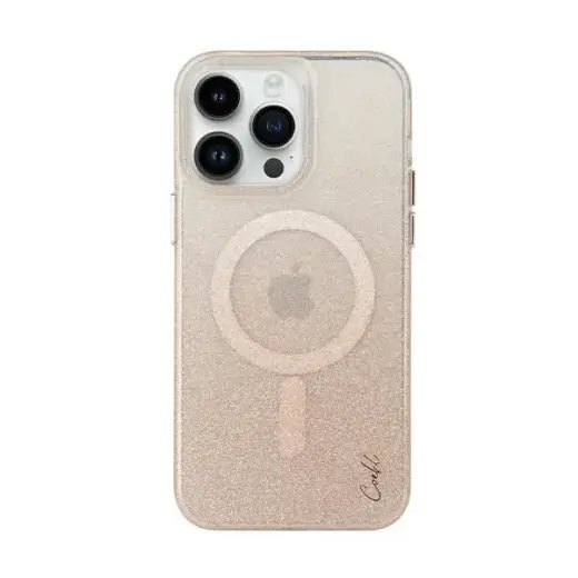 UNIQ Coehl Lumino telefona maciņš priekš iPhone 14 Pro Max šampanieša zelta