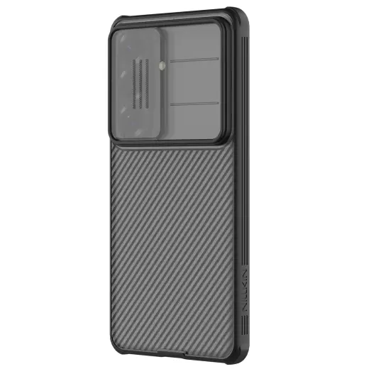 Nillkin CamShield PRO phone case for Samsung Galaxy S26 (S942) transparent black (with camera lens protection)