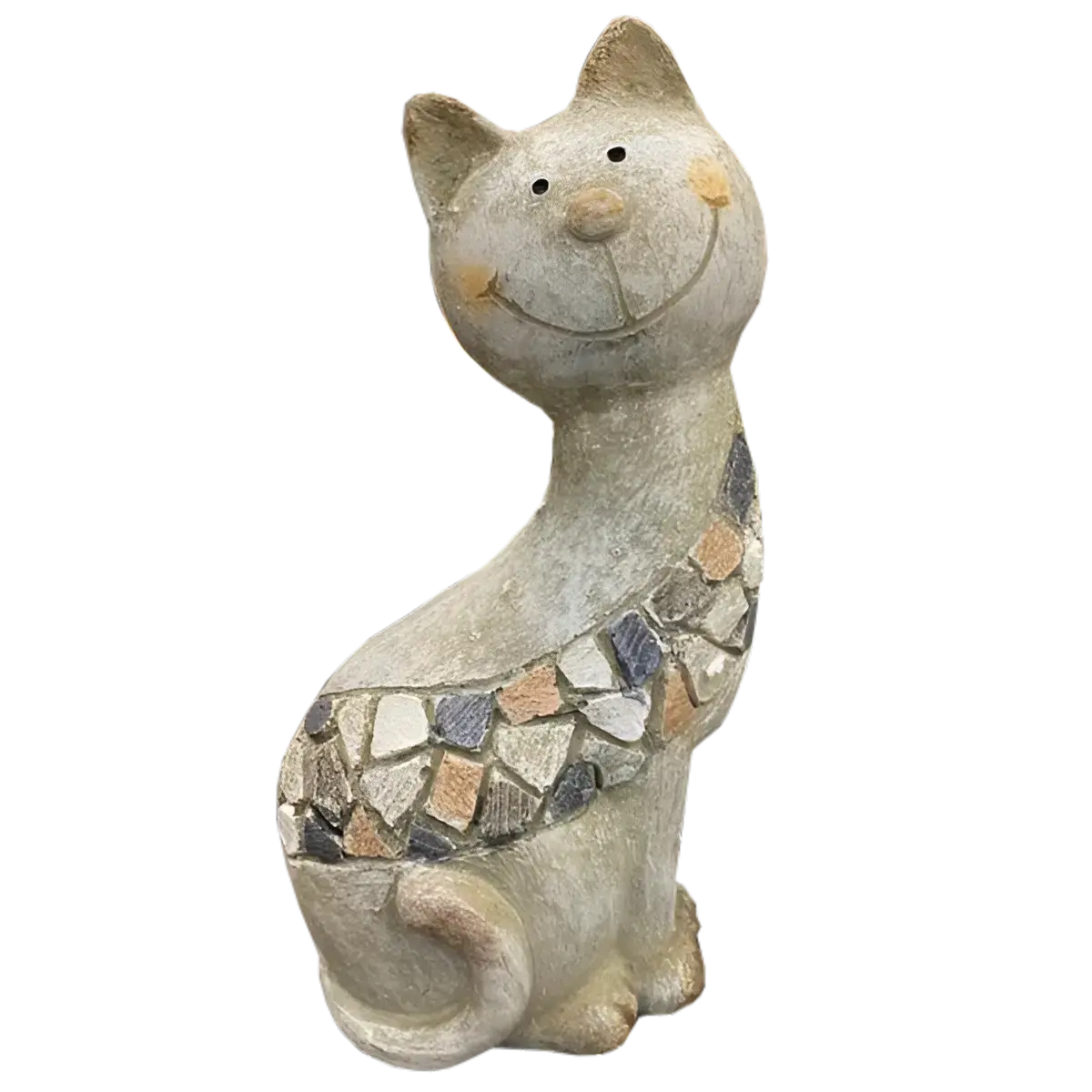 Garden decor Cat 14x19cm