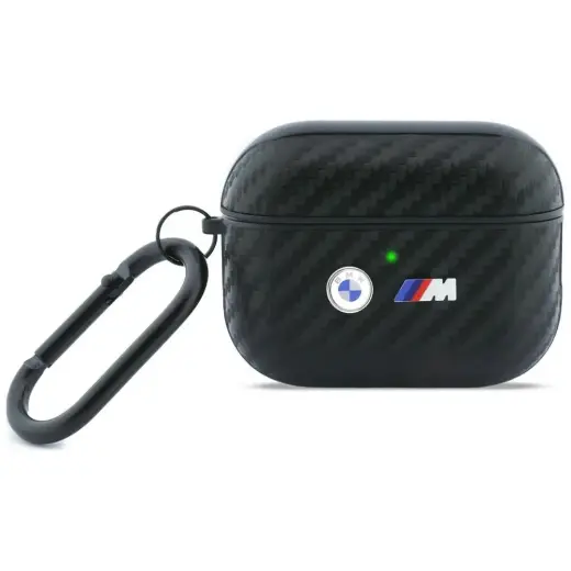 Case BMW Carbon Metal Logo for AirPods    Pro 3 black