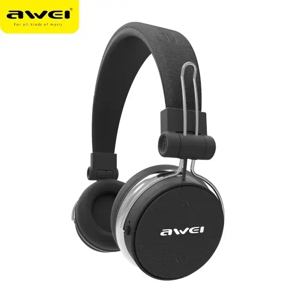 AWEI słuchawki nauszne Bluetooth A700BLczarny/black