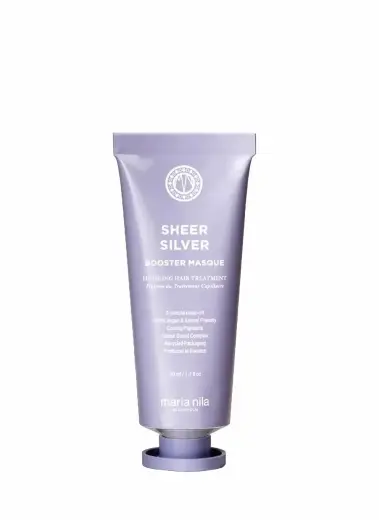 Maria Nila, Sheer Silver, Vegan, Hair Treatment Cream Mask, For Neutralisation Of Yellow Tones, 50 ml