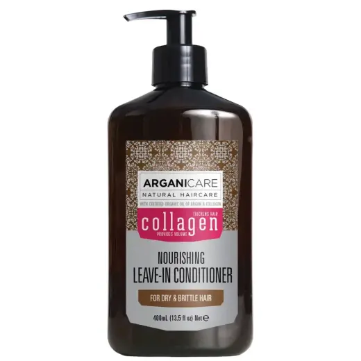 Arganicare, Collagen, Hair Leave-In Conditioner, Nourishing, 400 ml