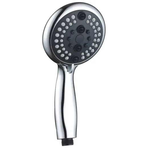 Shower head AB 5 modes, chrome/black