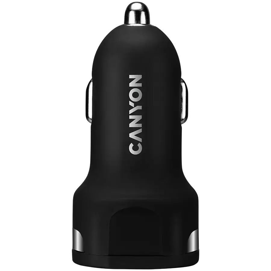 CANYON car charger C-04 2.4A/2USB-A Black