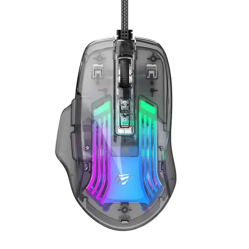 Havit MS1011SE wired gaming mouse (transparent|black)