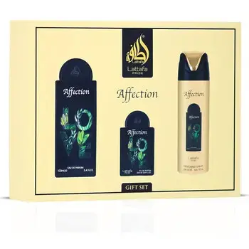 Lattafa Perfumes Affection Gift Set EDP 100 ml, deospray 200 ml and EDP 20 ml 100ml