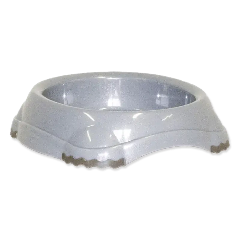 Bļoda dzīvniekiem, plastmasa : Placek Bowl Non slip, warm grey,15*13cm, 210ml