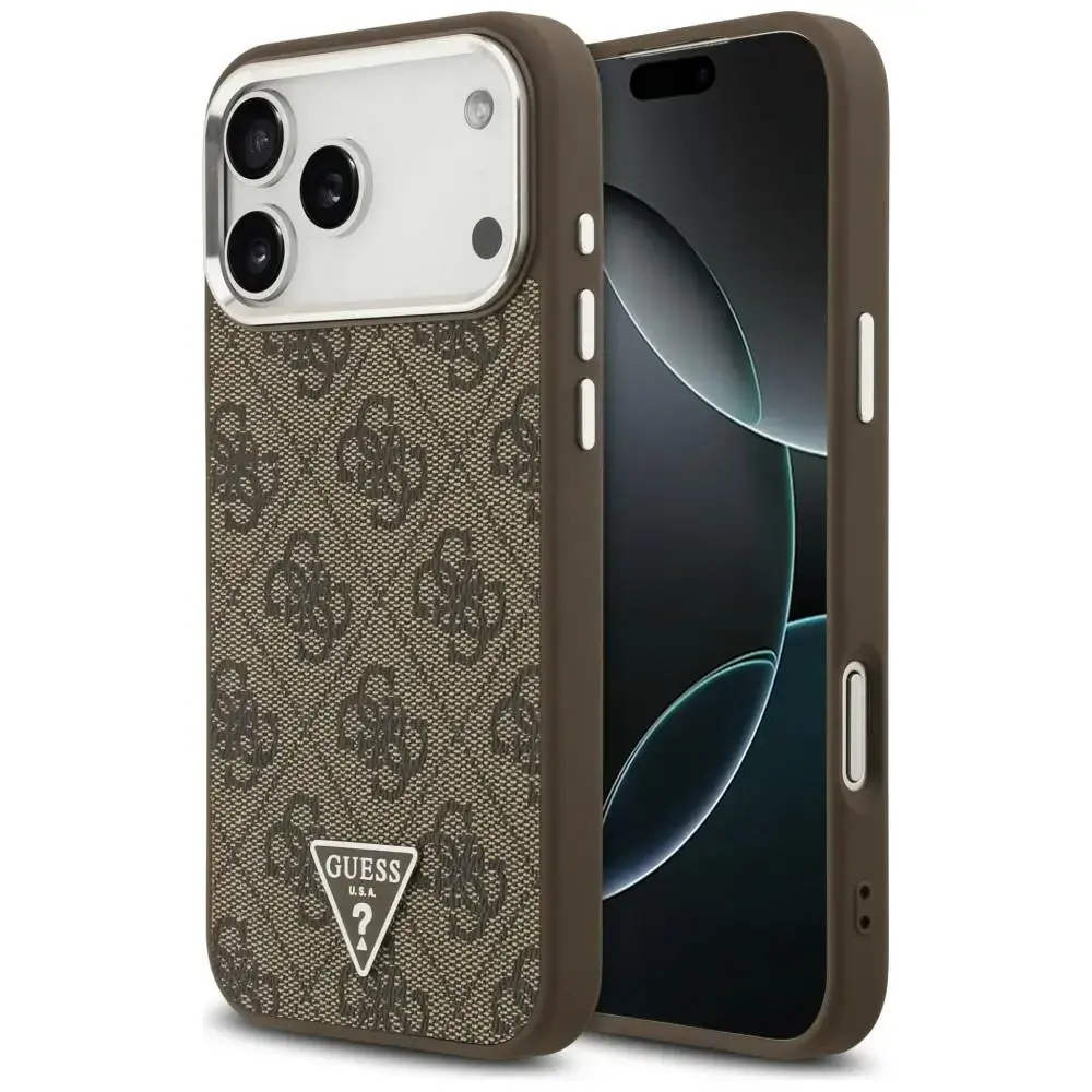 GUESS 4G Triangle Logo MagSafe Case