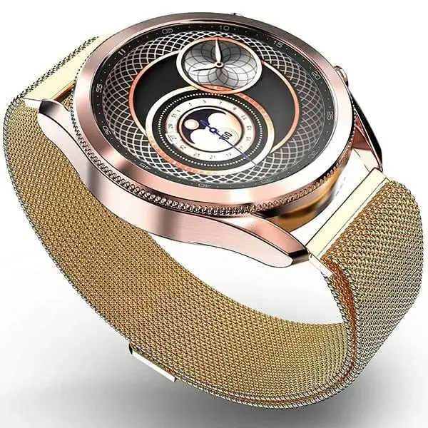 Mercury Milanese loop viedpulksteņa siksniņa priekš Apple Watch (42/44/45 mm) | nerūsējošs tērauds | zelta krāsā