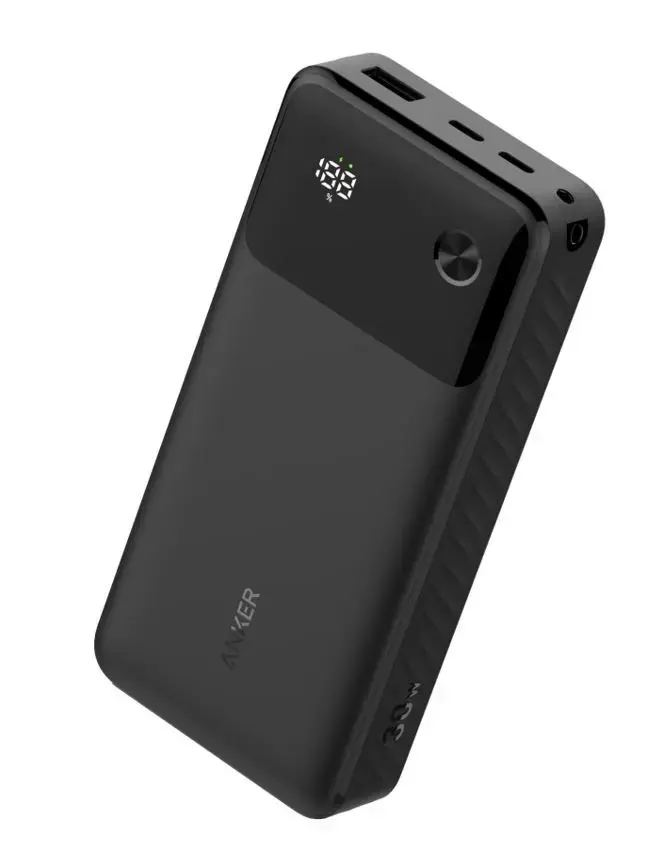 PowerBank with USB-C cable 20000 mAh 30W Black