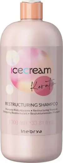 Inebrya Ice Cream Keratin Restructuring Shampoo 1000 ml