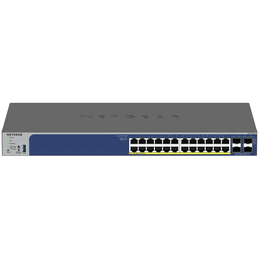 24P GE POE+ SMART SWTH W/10G SFP+
