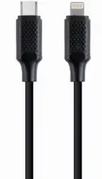 Gembird data transfer and charging cable | USB-C to Lightning | 1.5m | black