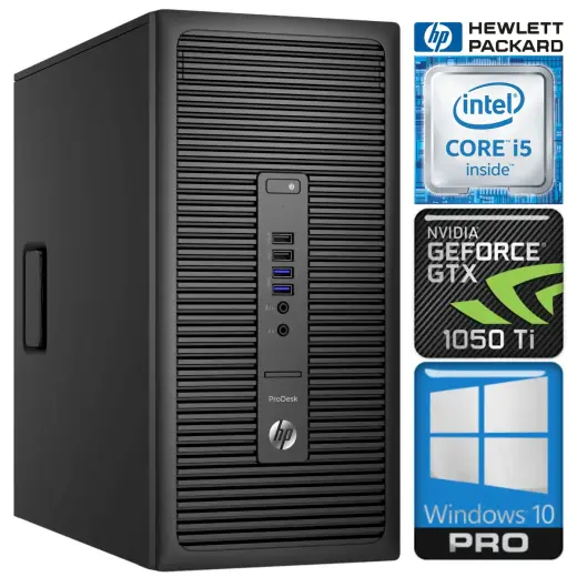 HP 600 G2 MT i5-6400 8GB 500GB GTX1050Ti 4GB DVD WIN10Pro [refurbished]