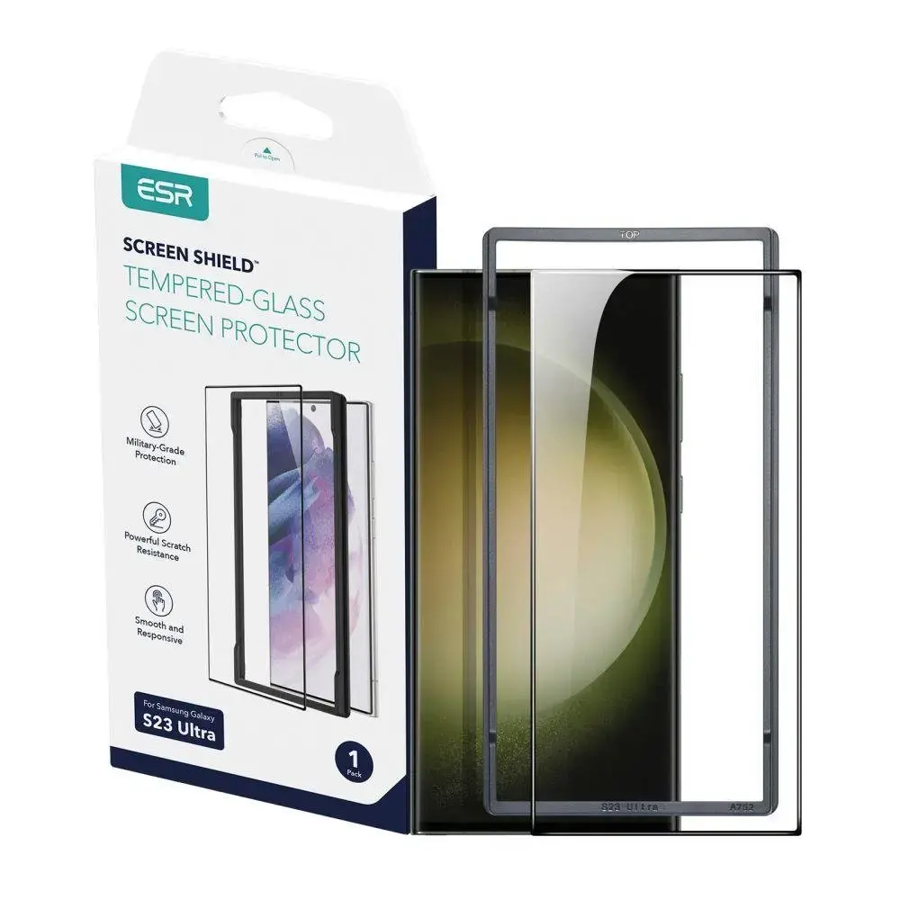 ESR Tempered Glass Screen Protector for Samsung Galaxy S23 Ultra