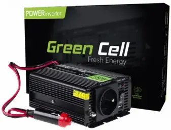 Strāvas pārveidotājs Green Cell 12V to 230V 150W/ 300W Modified Sine Wave