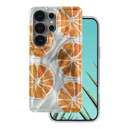 Ultra Trendy Summer phone case for Samsung Galaxy S26 Ultra (S948) orange