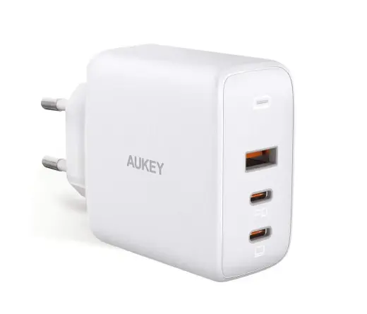 AUKEY PA-B6S White Omni a Mix GaN ultrafast Wal