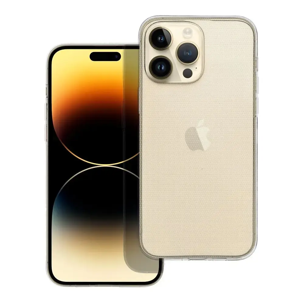 CLEAR 2 mm maciņš telefonam iPhone 14 Plus caurspīdīgs