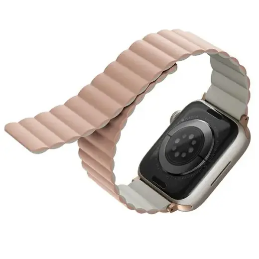 UNIQ Revix išmaniojo laikrodžio dirželis Apple Watch (42/44/45/49 mm) | silikoninis | rožinis