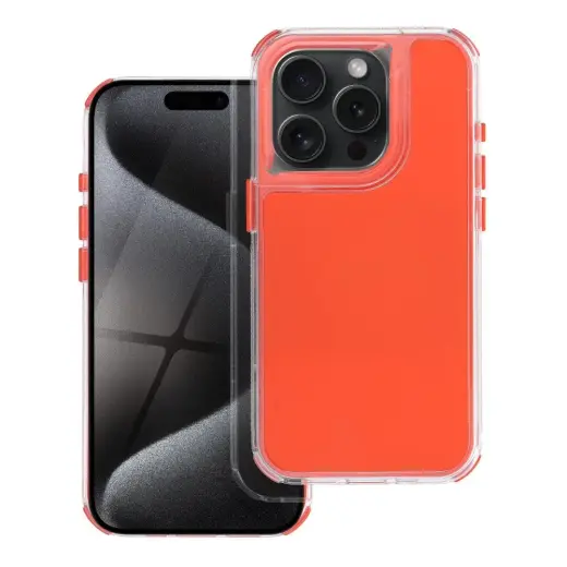 MATRIX maciņš telefonam iPhone 15 oranžs