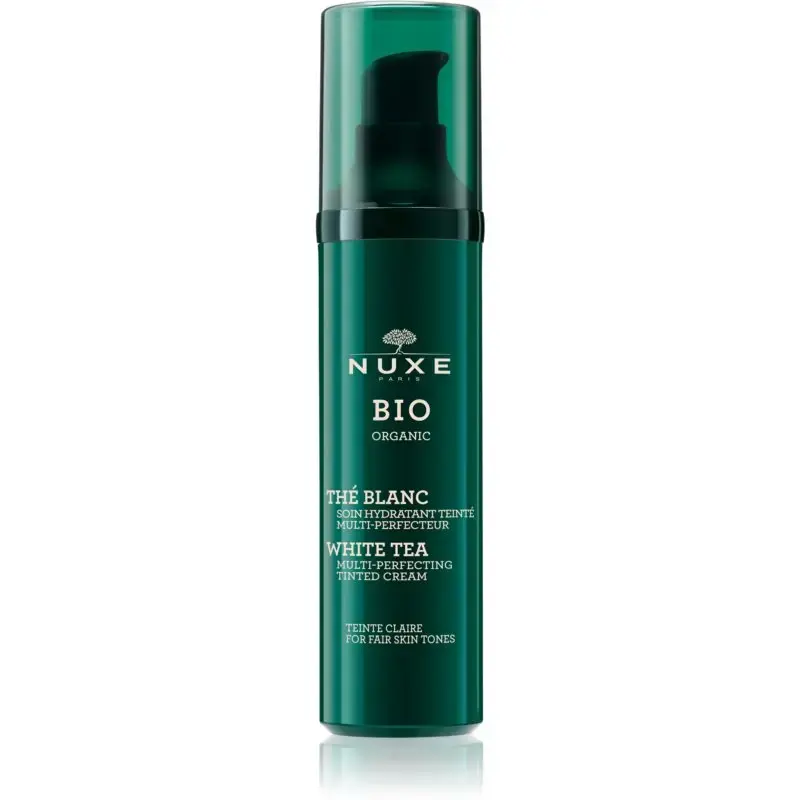 Nuxe Bio Organic White Tea Multi-perfecting Fair Skin Tones Tinted Cream 50ml