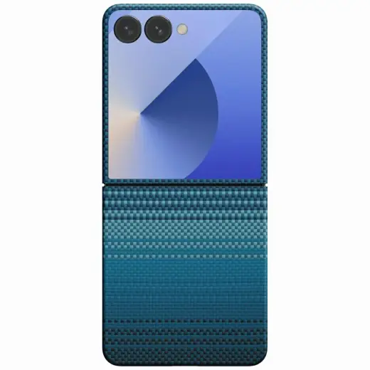 PITAKA Ultra-Slim phone case for Samsung Galaxy Z Flip7 blue