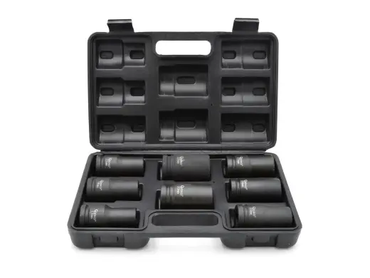 Impact Sockets Set 3/4" 17-32mm (8 pcs)