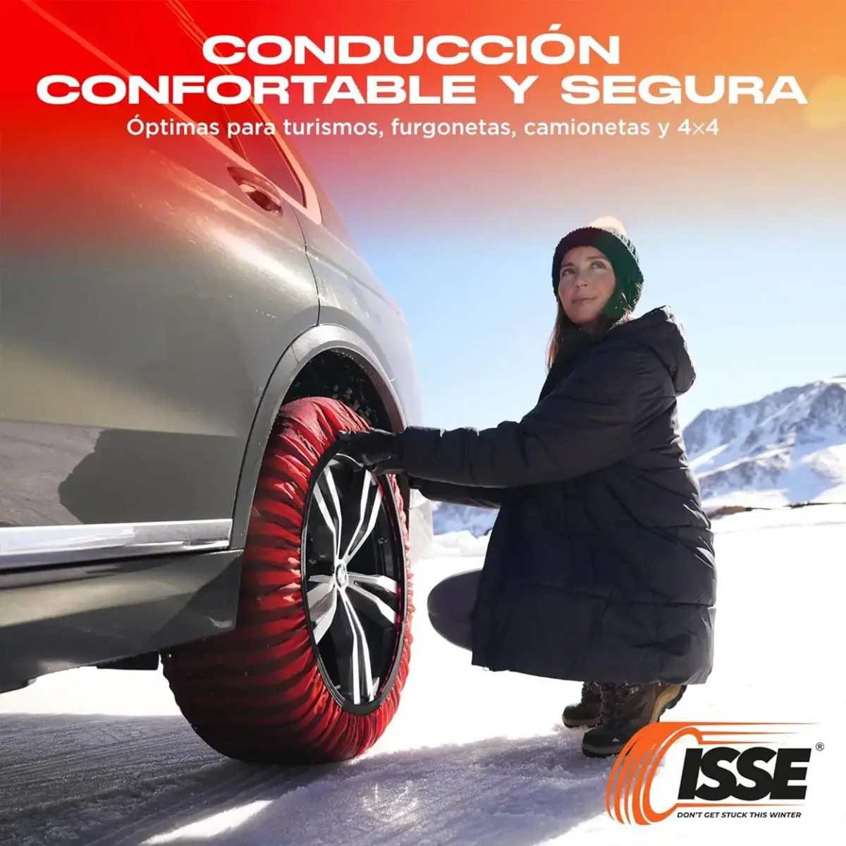 Textile snow chains Isse Classic 70 2pcs
