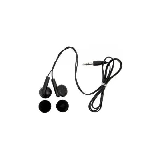 Fiesta FISB Universālas Austiņas 3.5 mm | 1m | Melnas