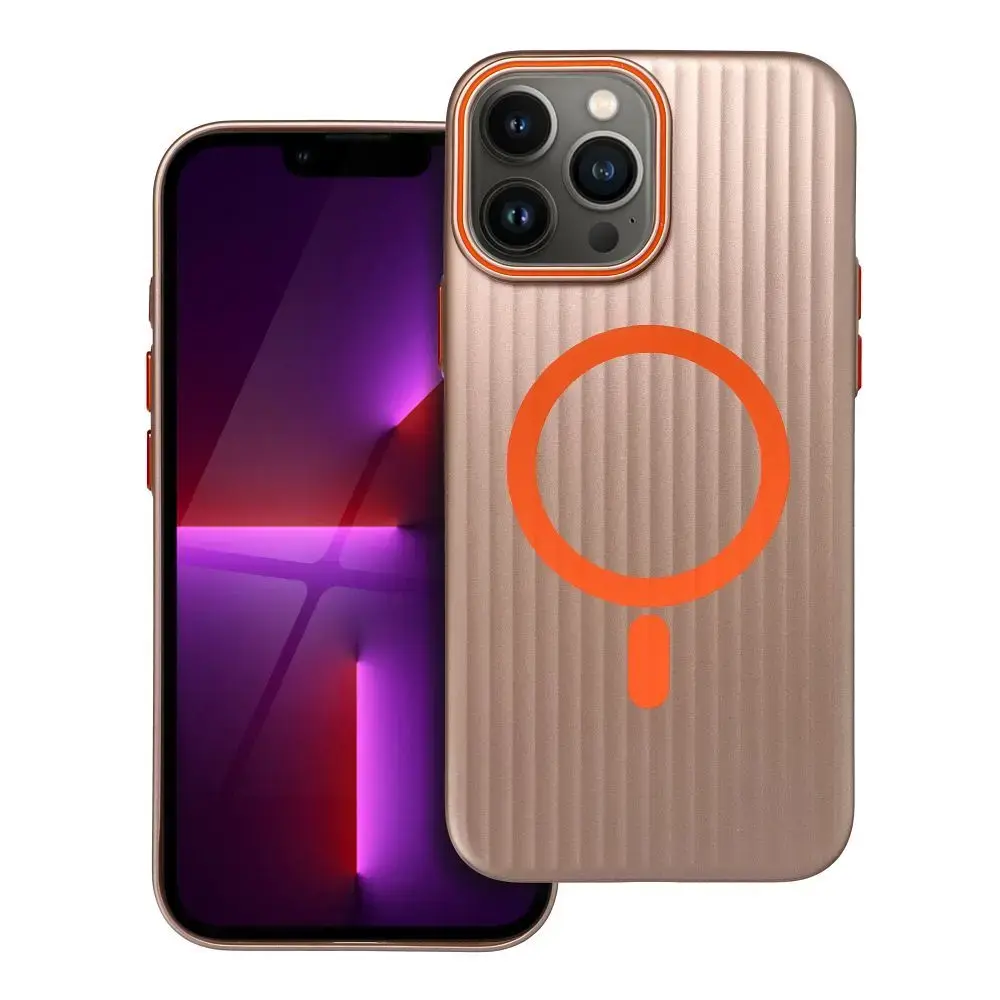 SIMPLY maciņš ar MagSafe atbalstu telefonam iPhone 13 Pro Max pelēks