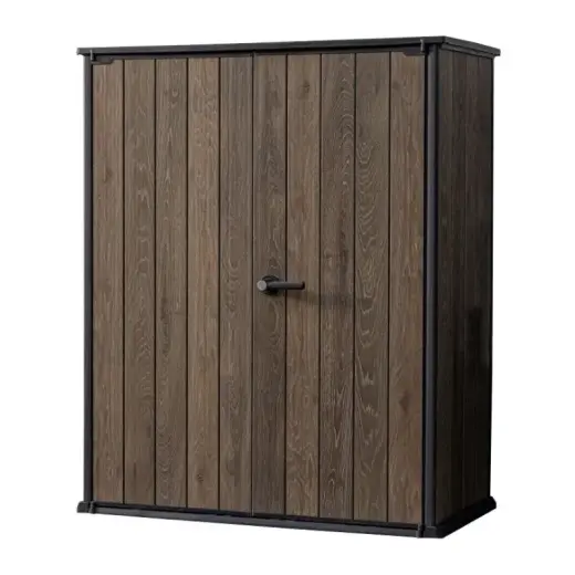 Aiakuur Deco Vertical Shed pähklitoonis