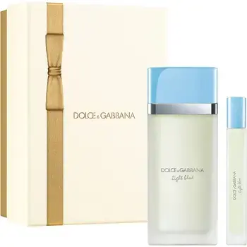 Dolce Gabbana Light Blue Eau de Toilette New Gift Set EDT 100 ml and miniature EDT 10 ml 100ml