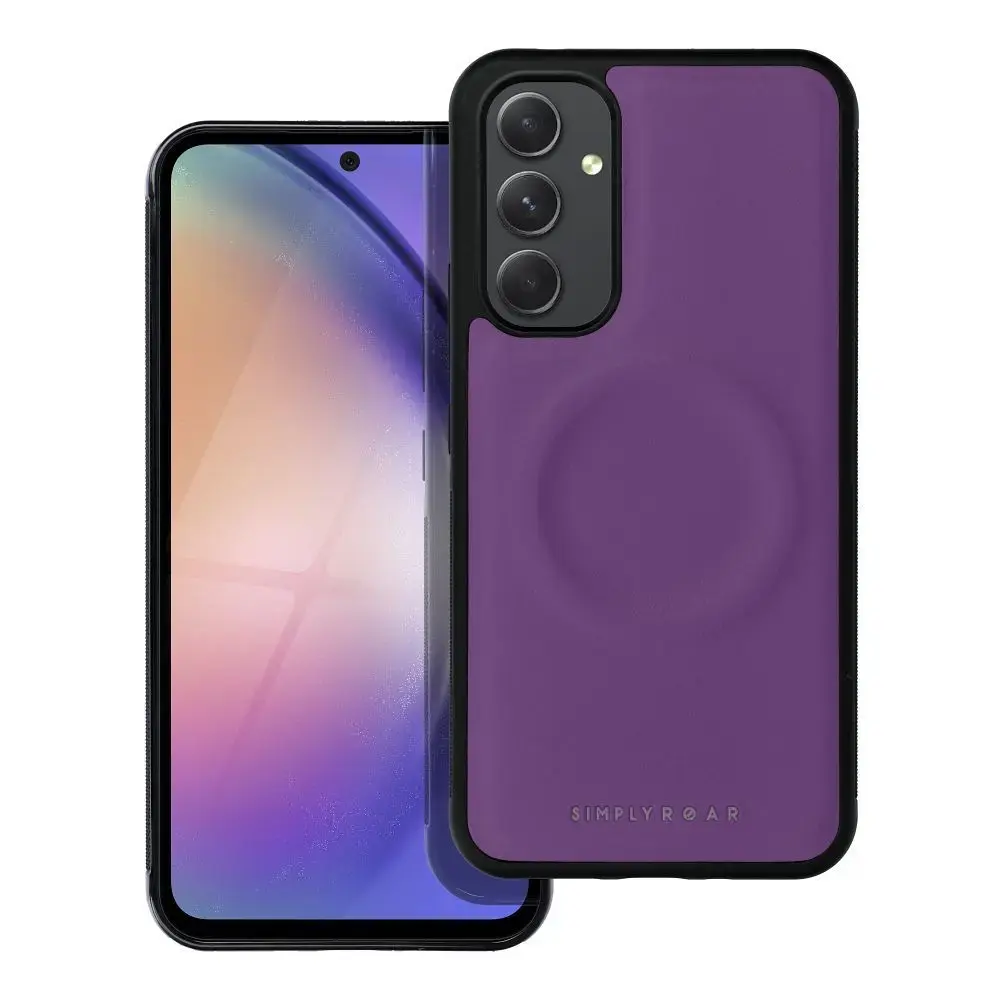 Roar Mag Morning silikona aizsargapvalks Samsung A546 Galaxy A54 5G violets