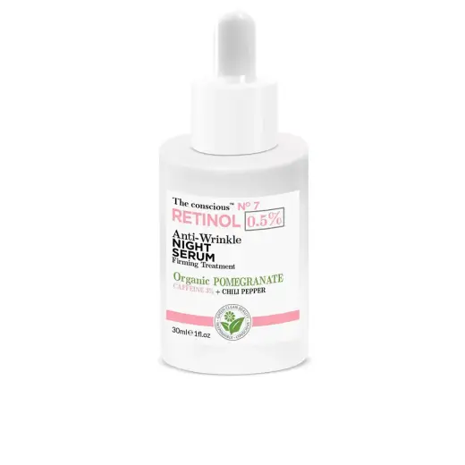 Biovene, The Conscious No.7, Retinol, Anti-Wrinkle & Firming, Night, Serum, For Face, 30 ml