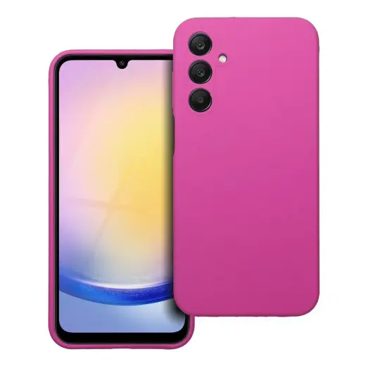 Case SILICONE 2mm for SAMSUNG A25 5G pink