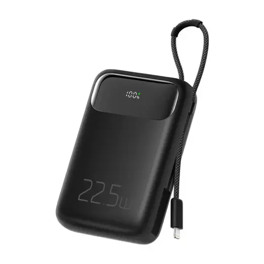 Mcdodo MC-3253 external battery (powerbank) | 10000 mAh | 22.5W | USB-C, Lightning, USB-A | black