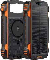 4smarts Solarny TitanPack Rugged UltiMag external battery (powerbank) | 20000 mAh | black