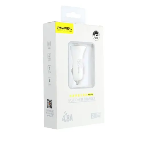 Pavareal car charger | 12W | USB-A | white