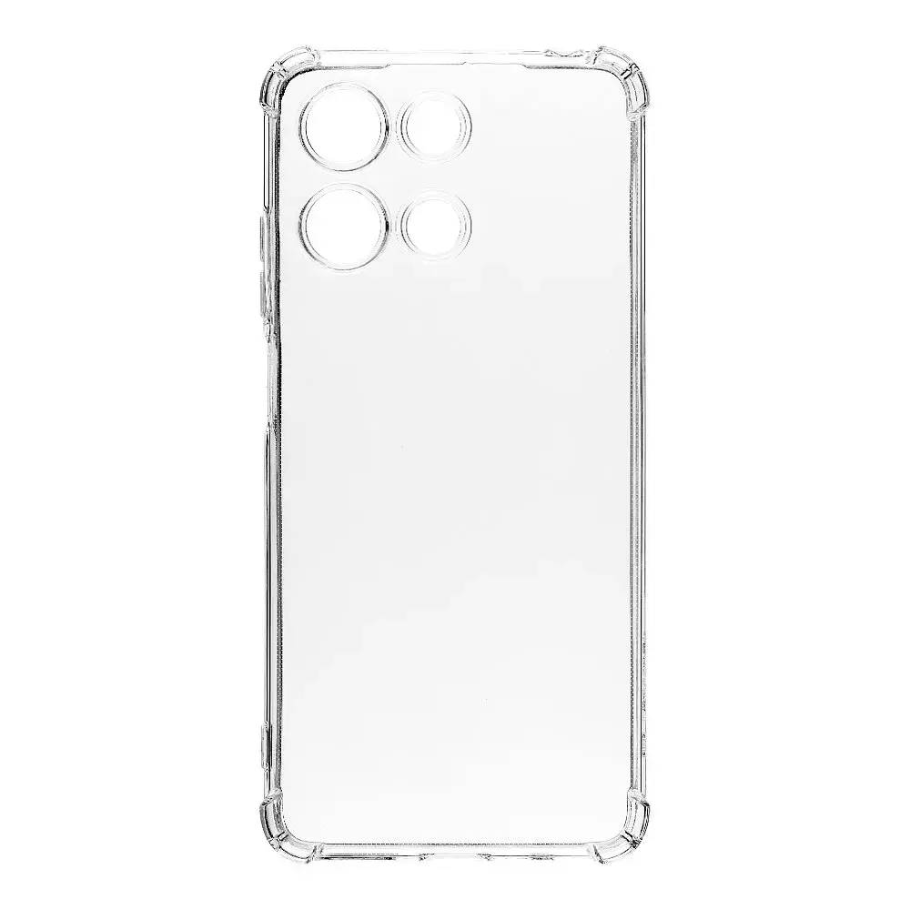Tactical TPU Plyo Cover for Motorola G15 Transparent