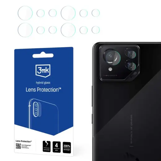 3mk Lens Protectionâ¢ hybrid camera glass for Asus ROG Phone 8|8 Pro