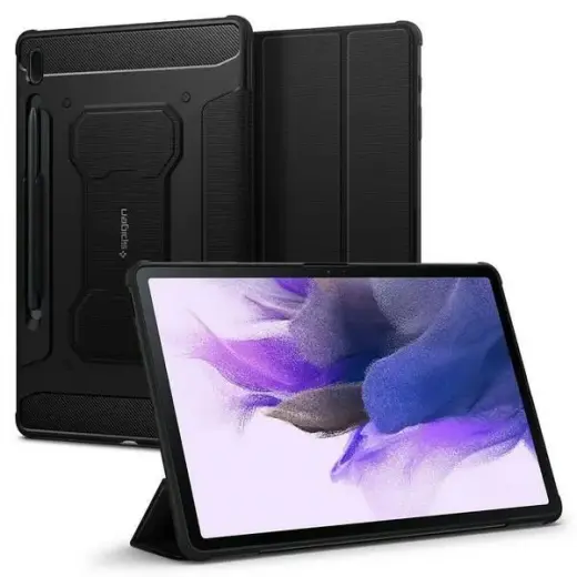 Spigen Tough Armor Pro Sam Galaxy Tab S7 FE 5G 12.4 T730|T736 B czarny|black ACS03007