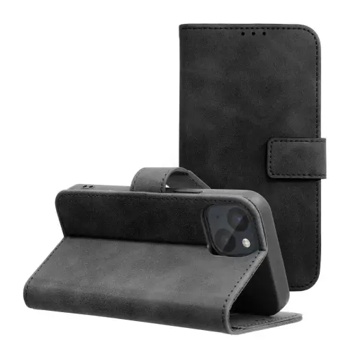 TENDER book type phone case for iPhone 13 mini black