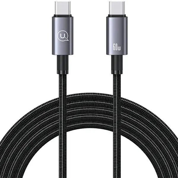 USAMS SJ664USB01 data transfer and charging cable | USB-C to USB-C | 60W | 2m