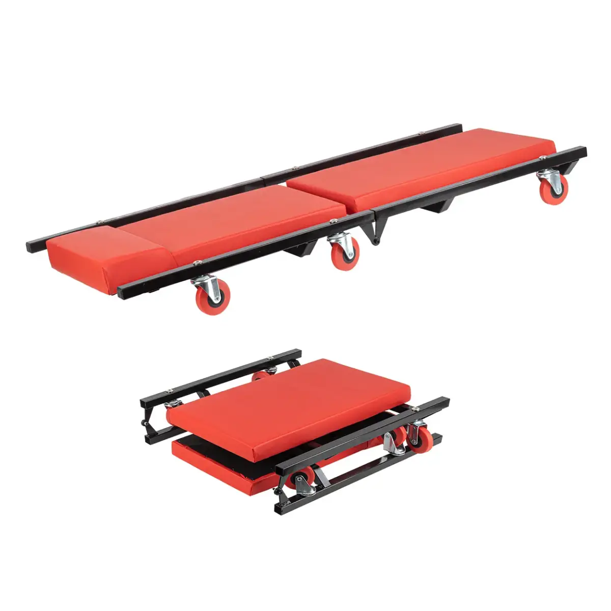 Foldable mechanic creeper 102cm AMIO-04900