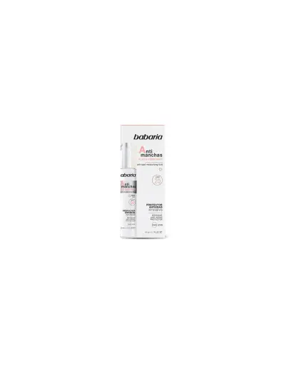 BABARIA FLUIDO HIDRATANTE ANTIMANCHAS SPF20 50ML