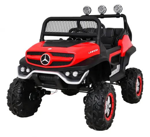 Автомобиль Mercedes BENZ UNIMOG Красный